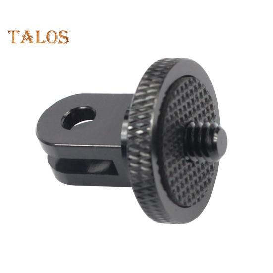 Action Camera Tripod Mount for Insta360 for GOPRO 1/4-inch Screw CNC Aluminum Alloy Mini Tripod Adapter Sports Camera Accessories