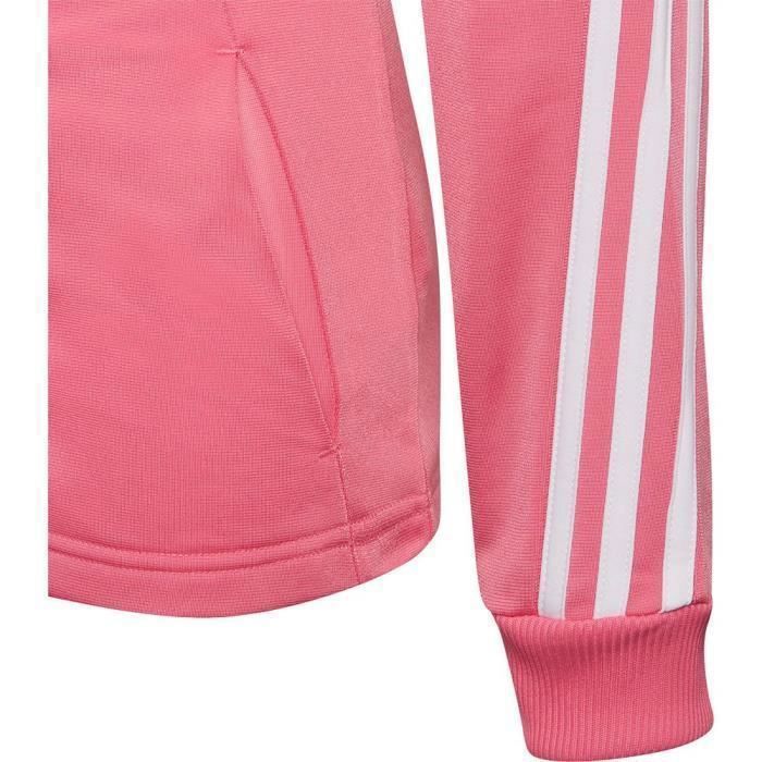 Survêtement - Adidas - G 3s PES TS - Rose - Manches longues - 100% polyester recyclé