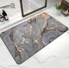Diatom Printing Bathroom Thickening Mat Bath Non-slip Carpets In Wash Basin Bathtub Side Floor Rug Shower Room Doormat Memory Foam 3D Pad