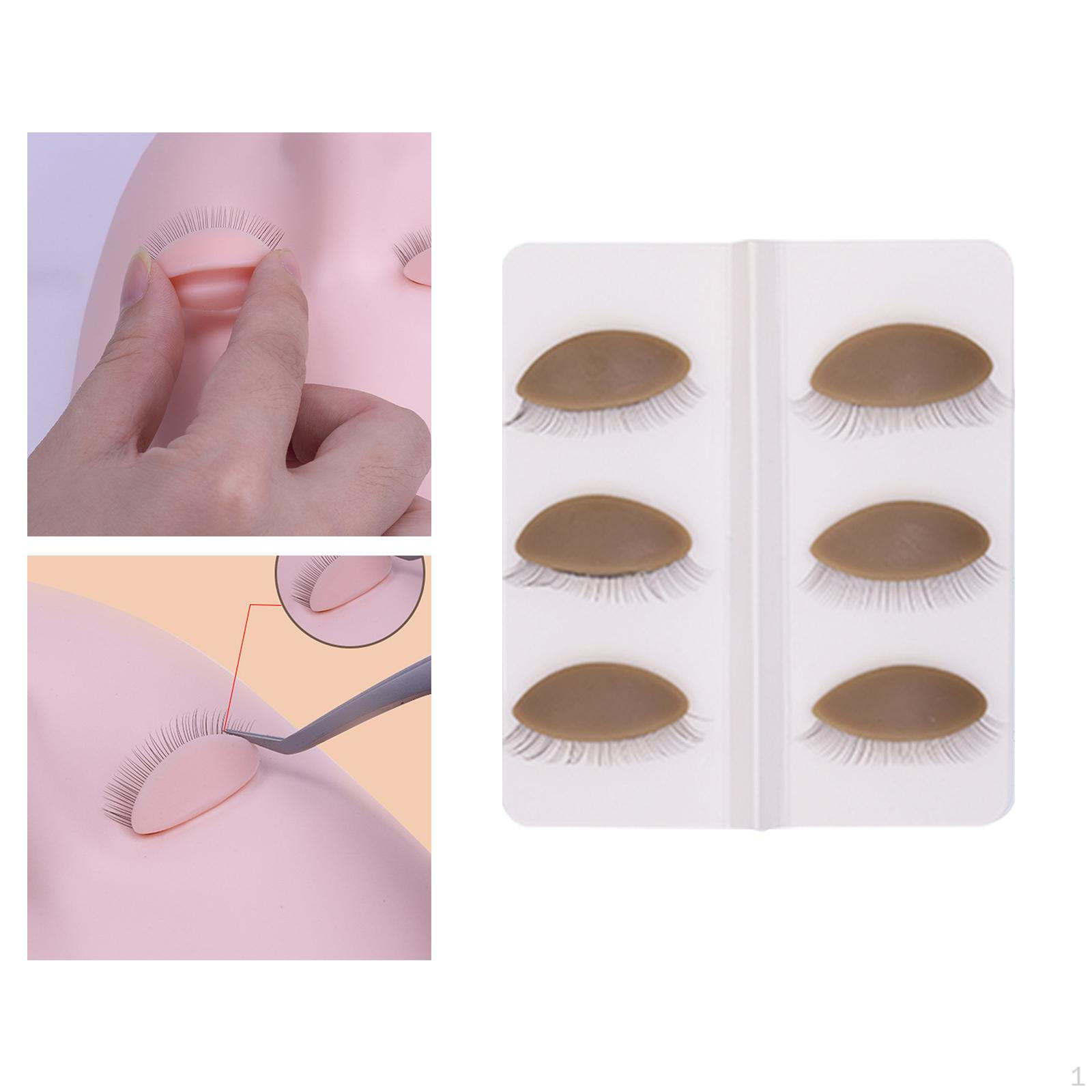 

6 шт. сменные веки накладные ресницы