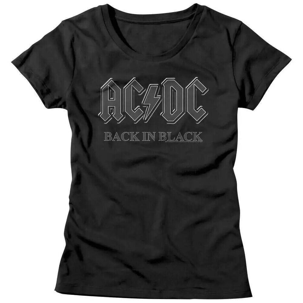 ACDC Back in Black Vintage Women's T Shirt