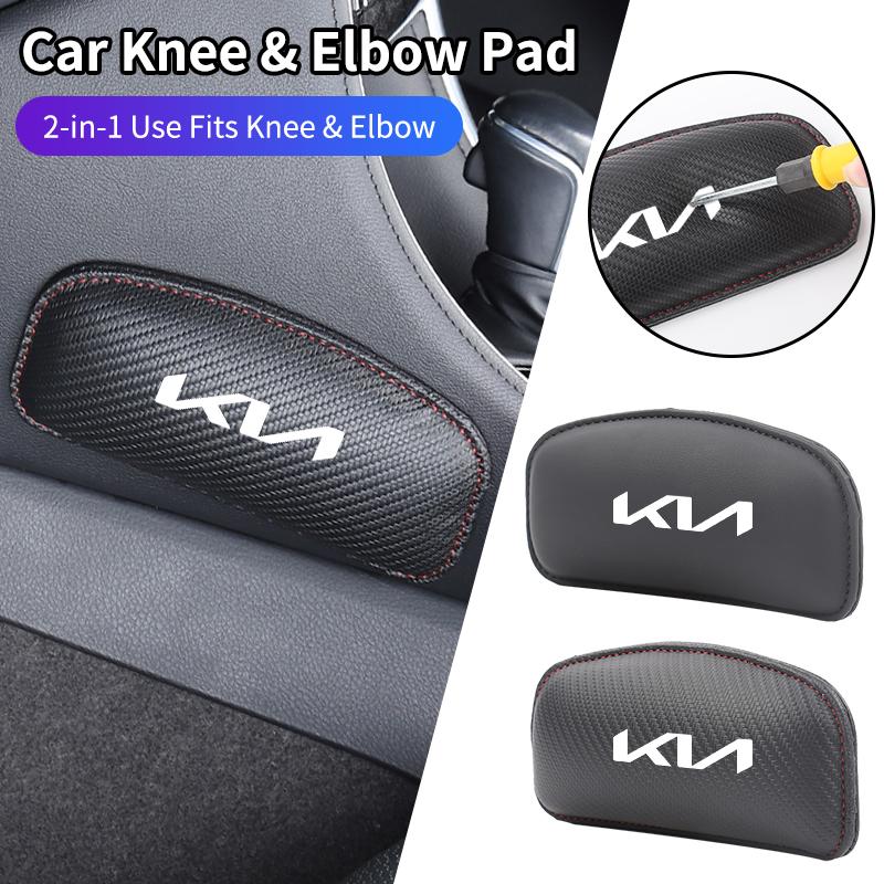 Car Knee Pad Elbow Pillow Leg Cushion Hand Support Mat Interior For KIA Sportage Rio Ceed Niro Soul Stonic Sorento Cerato Sedona usgm40