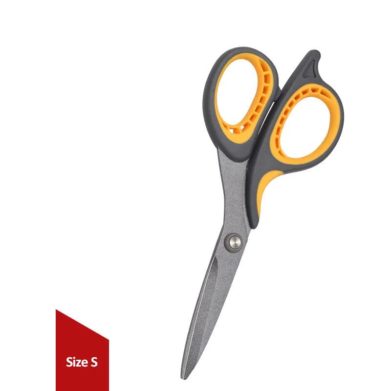 

Ножницы с антипригарным покрытием, антикоррозийные, ножницы для дома и офиса, портновские ножницы из нержавеющей стали, прочные и долговечные инструменты ручной работы из сплава