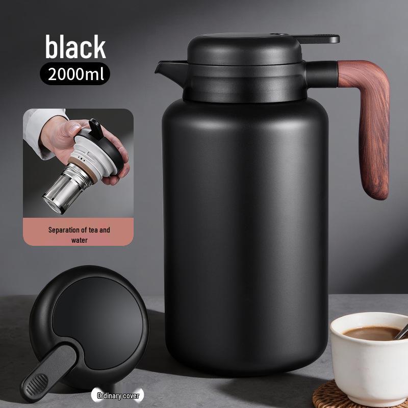 316 Stainless Steel Stewing and Warming Pot - Multifunctional Teapot, Thermos, Stewing Pot, and Coffee Pot with Customizable Thermos Cup.
