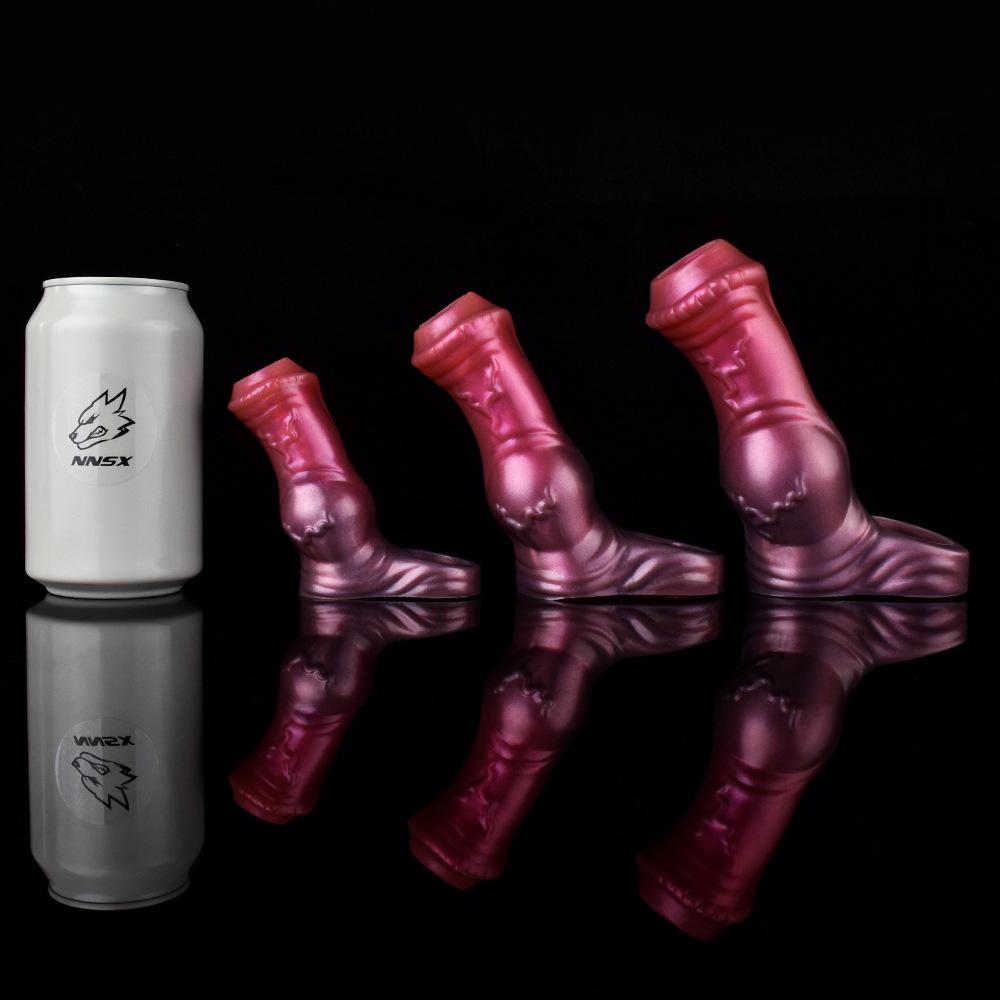 Silikonový návlek na penis Kondom Prodloužení Měkké Realistické Dildo Sexuální hračka pro dospělé pro Muže Ženy Pegging Strap On