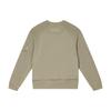 Fila Solid Color Round Neck Loose Casual Pullover Sweatshirt Men Sweatshirt Dark-Green F11M349209F-KK