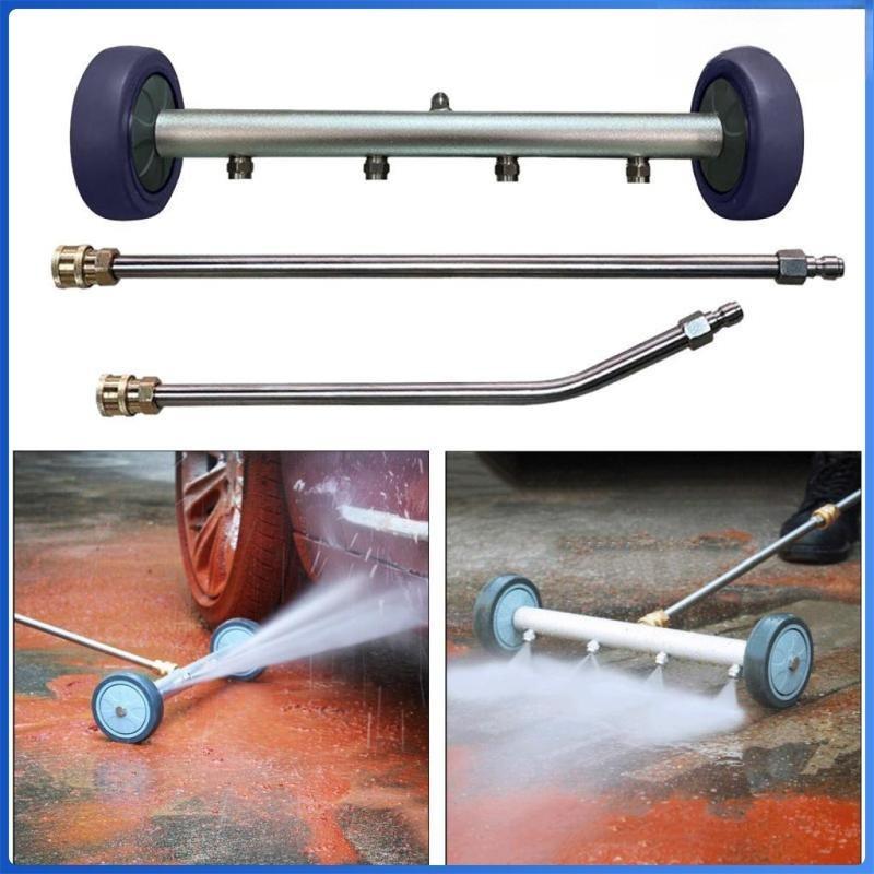 5000PSI High Pressure Washer  2-in-1 Undercarriage Cleaner Car Chassis Floor Wash Water Broom Washer