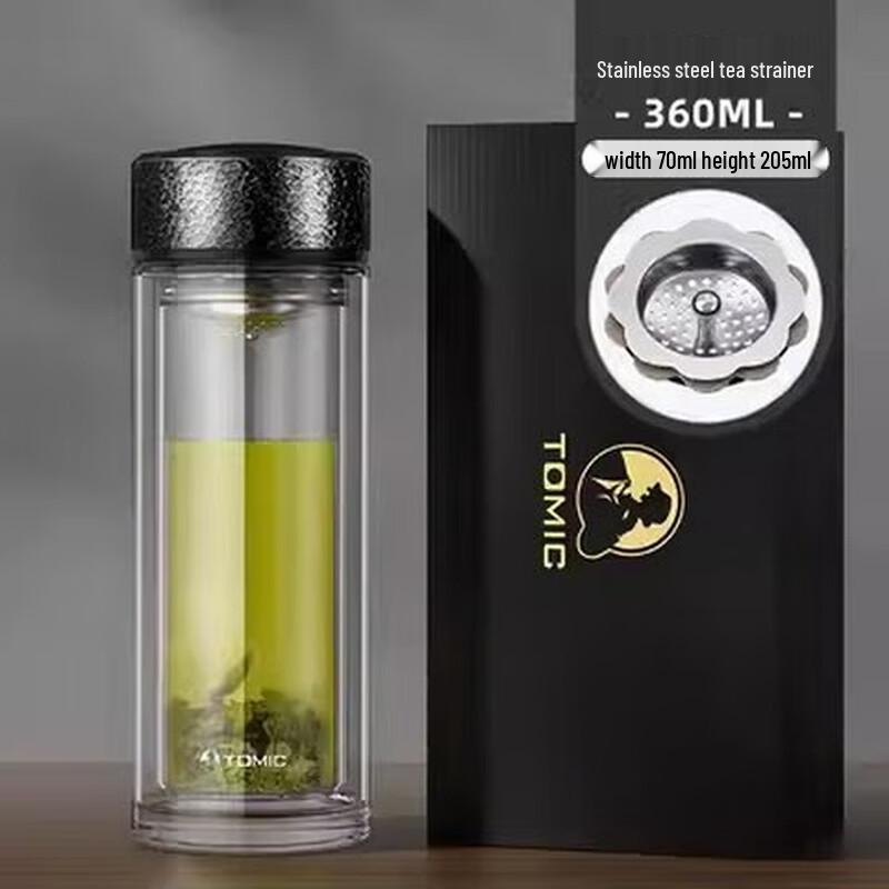 Temake Double-Walled Borosilicate Glass Tea Cup