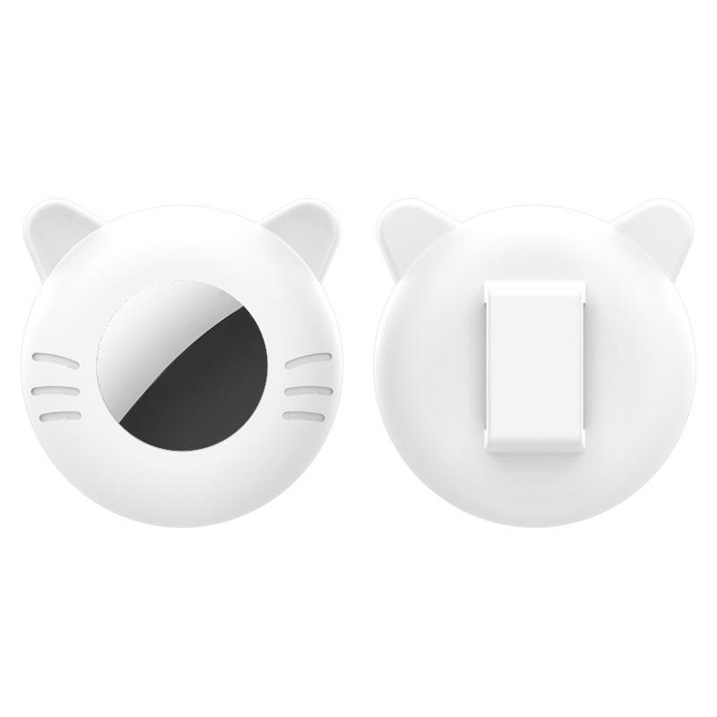 For Airtag Case Cat Collar Holder Stretchy Silicone Holder For Airtag Puppy Dog Anti-Lost Protective Pet Case Pet Protective