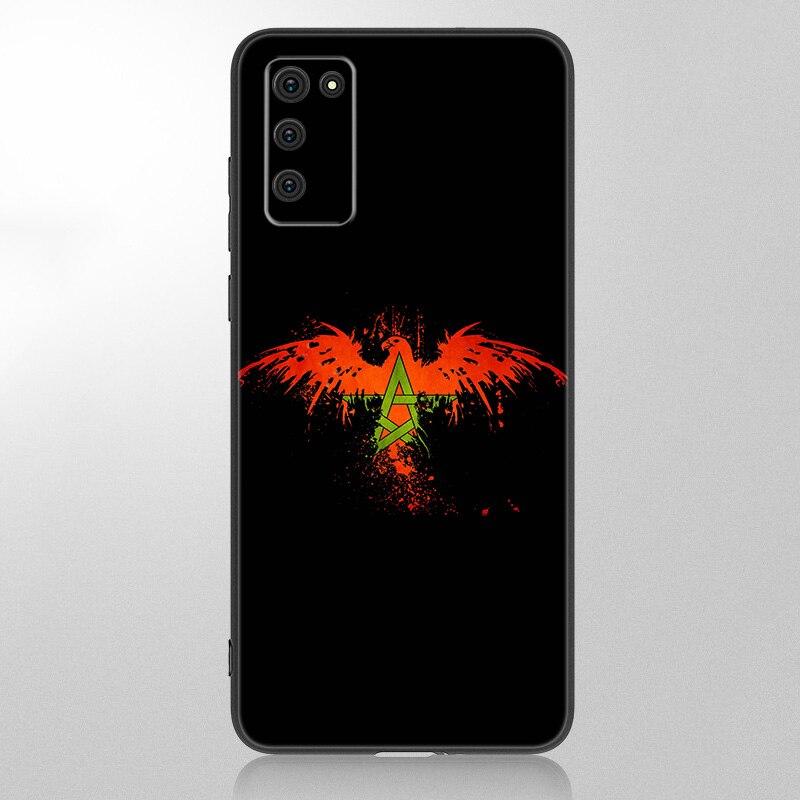 Morocco Flag Coat Of Arms Case For Samsung Galaxy A12 A02S A22 A32 A52 A72 A71 A51 A41 A31 A21 A11 A50 A70 A10S A20S Black Cover