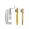 Fast Automatic Fishing Hook Tyer Aluminum Alloy Quick Double-headed Needle Tying Device for Easy Knots Saltwater Bait Lure Riggi 260319