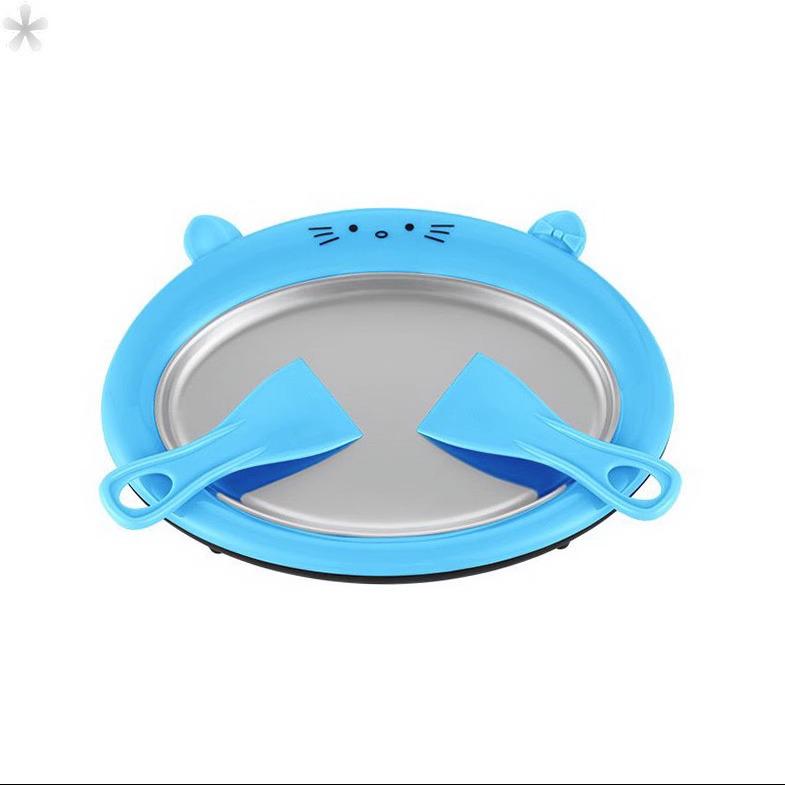 Compact DIY Yogurt & Ice Cream Maker for Kids with 304 Ice Tray