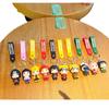 Jujutsu Kaisen Anime Action Figure Cute Keychain Gojo Satoru Kawaii Doll Cosplay Keyrings for Bag Key Holder Accessories