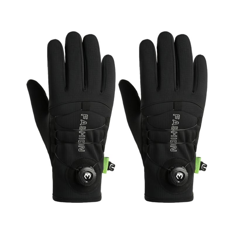 All Weather Thickened Winter Gloves for Men and Women with Touch Display Windproof Waterproof for Cycling Skiing 1 Pair