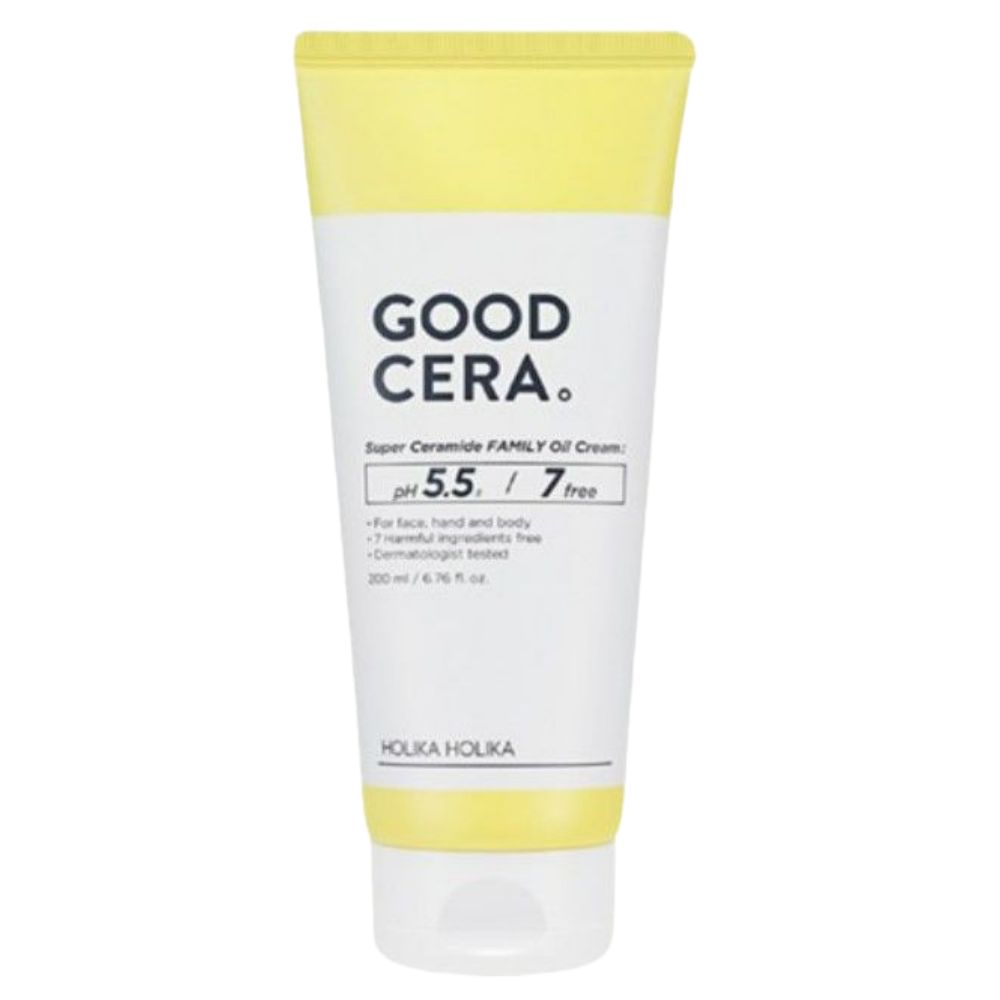 Holika Holika Good Cera Super Ceramide Family Oil Cream Deep Moisture & Barrier Repair 200ml