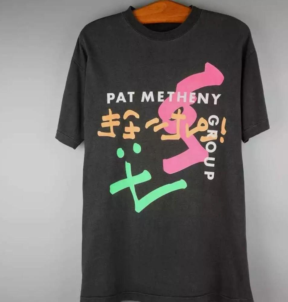 

1990s Pat Metheny Group T-Shirt Short Sleeve Cotton Women Men 4XL