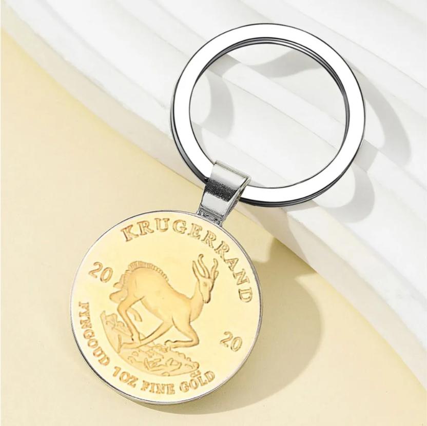 

Ретро-трансграничный креативный брелок One Size жёлтый