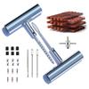 Multifunctional Vehicle Tire Repair set Efficient Flat Tire Fixing set  Tool set 33/58pcs for Roadside Fixes