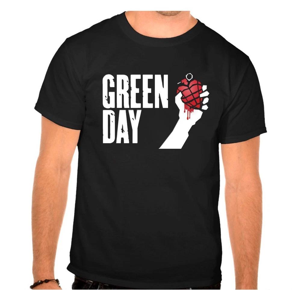 Green Day Rock Band Rock Music Black Kids TShirt 897 KidsHandmade S