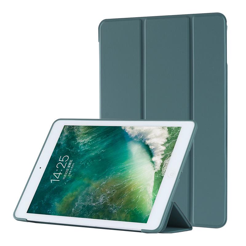 iPad 10.2/Pro 3/4/Air 5/Mini 5/6 Case with Pen Slot, Soft Leather Shell