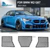 BMW G87 M2 2023-2025 Front Lower Bumper Grille Mesh Center Racing Grill Replacement (3pcs)