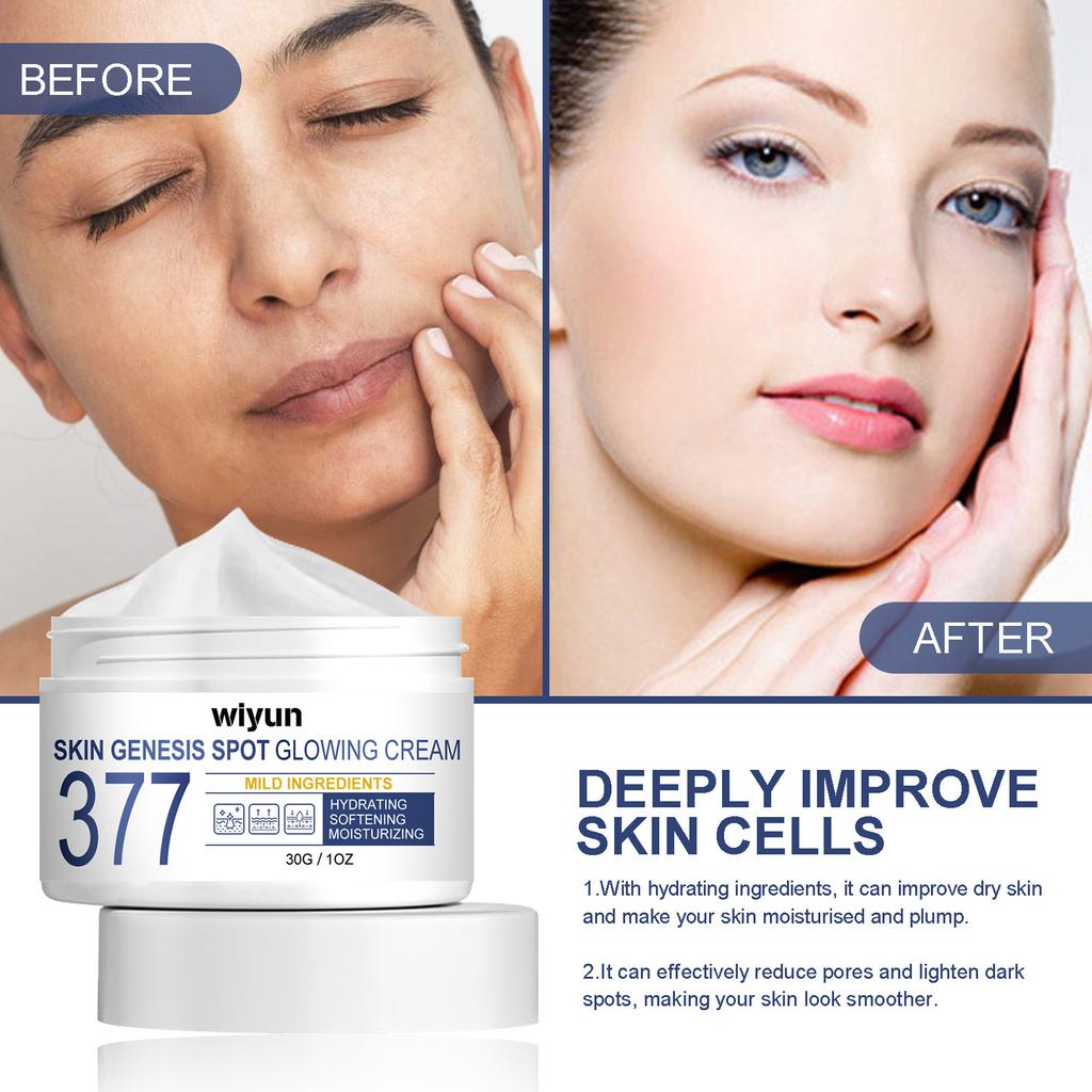 Niacinamide Brightening Cream, Water Brightening Nourishing Skin Highly Hydrating, Moisturizing, Smooth And Beautiful Skin Niacinamide Cream