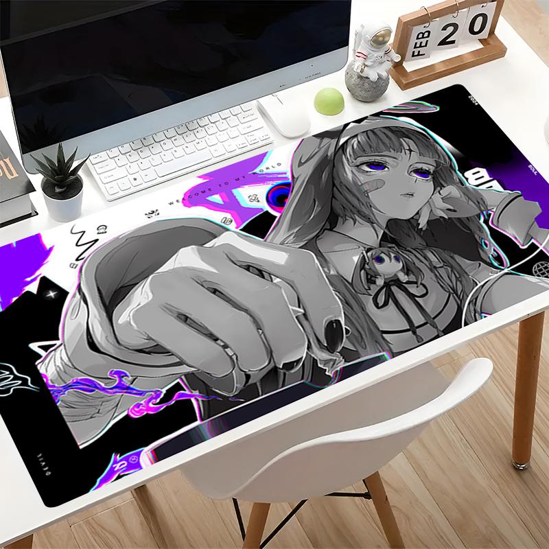kawaii Mouse Pad Designed specifically Big Size Anime Desk Mat Non-Slip Gamer Keyboard Pad Gaming Extended Mousepad Easy Clean