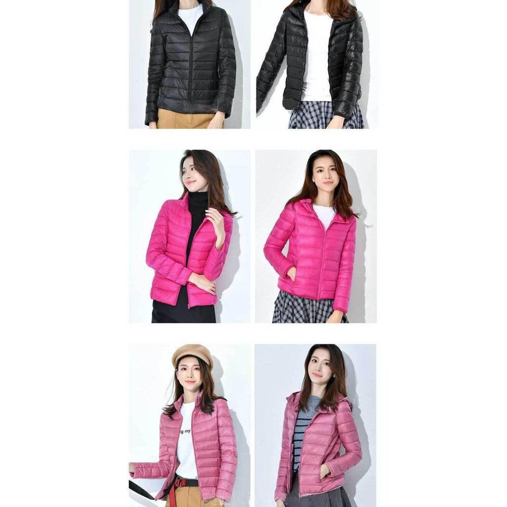 Novo Casaco Curto Acolchoado de Algodão para Mulher, Leve, Grosso, Quente, Ajuste Slim, Versão Coreana, Moda, Seda e Algodão, Sem Saco de Armazenamento