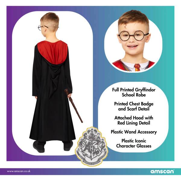 Strój, Kostium Przebranie Harry Potter Deluxe 10-12 Lat