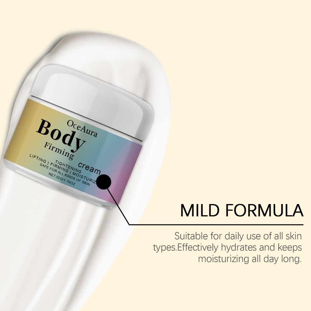 Intense Moisturizing and Firming Body Cream, Daily Nourishing Skincare with Tightening Formula