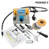 220V Polisher for Bench Grinder Polishing Adjustable Speed Polishing For Woodworking Machine Motor Tool Lathe Grinder Set 350W