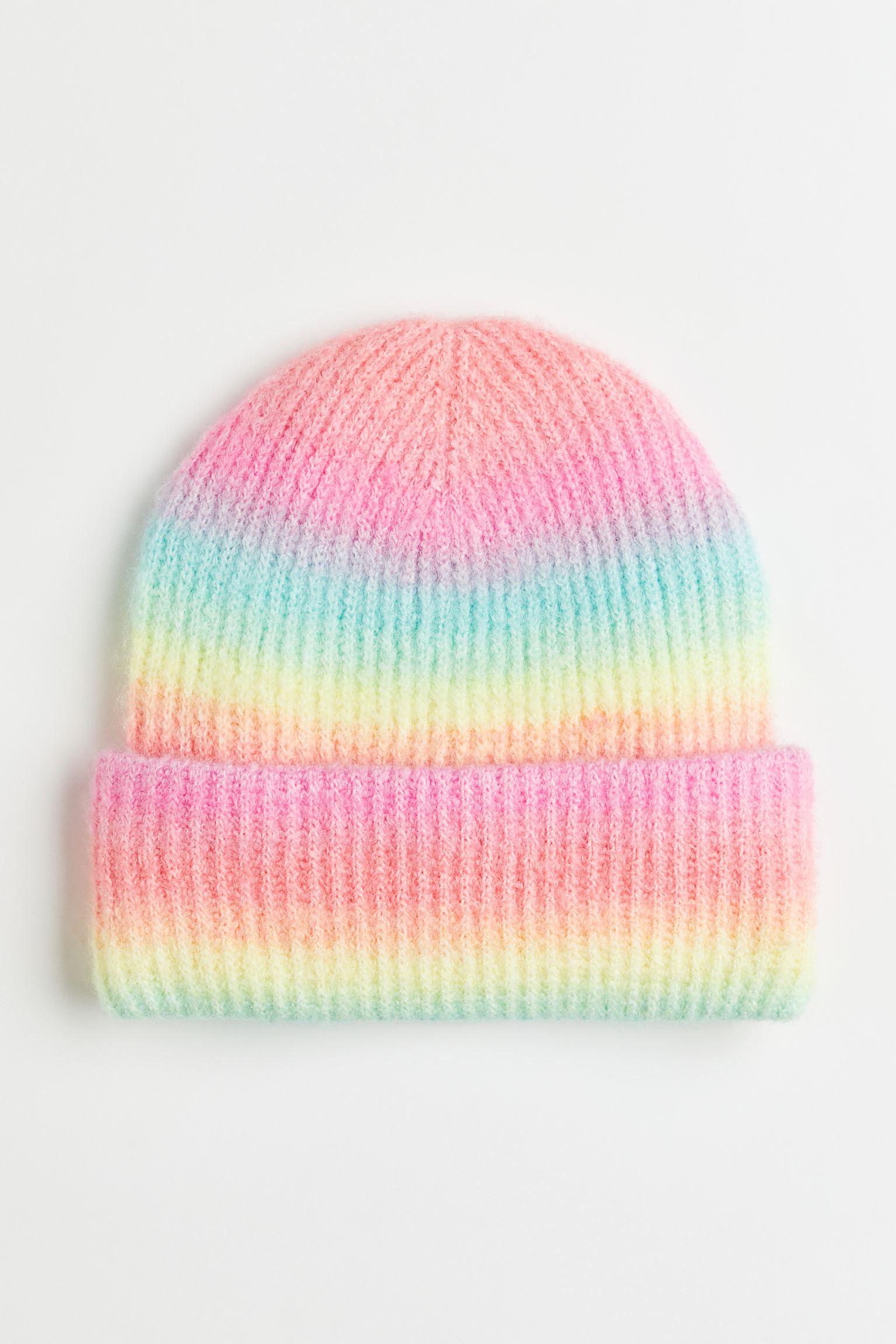 

Rib-knit hat