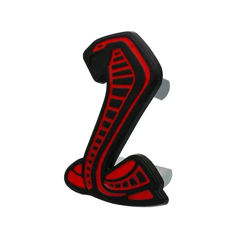 Metal Car Front Grille Emblem for Ford Shelby GT500 Mustang Fiesta Focus Mondeo Kuga Ranger Explorer Rear Trunk Badge Sticker