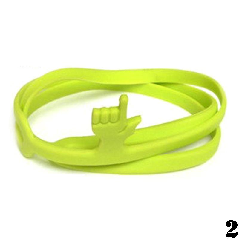 2 Pcs New Cute Silicone Finger Pointing Bookmark Book Mark Office Supply Funny Gift