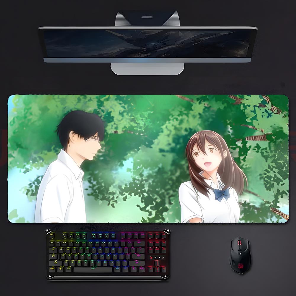 Sad Emotional Anime II Want To Eat Your Pancreas Mouse Pad Mousepad Large Gaming Lockedge Thickened Pc Table Desk Mat