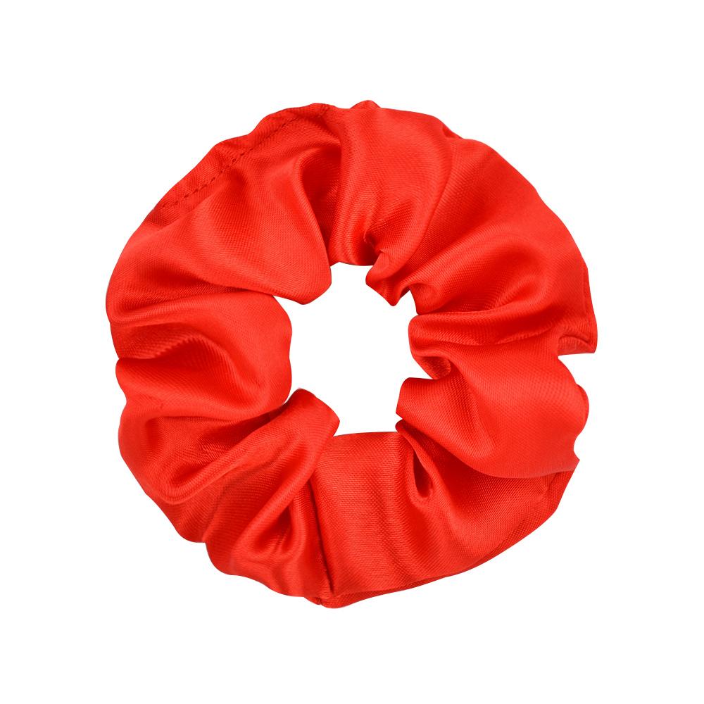 3.9 Inch Women Silk Scrunchie Elastic Handmade Multicolor  Hair Band Ponytail Holder Headband Hair Accessories