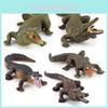 Figurines de Crocodiles en PVC à Collectionner Pour les Passionnés de Nature et la Décoration