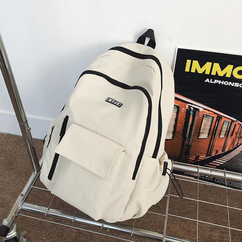 Casual Versatile Large-capacity Backpack Female New Student Schoolbag Niche Sports Travel Backpack