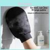 Polyester Peeling-Badehandschuh mit beidseitigem grobem Sand für alle Hauttypen
