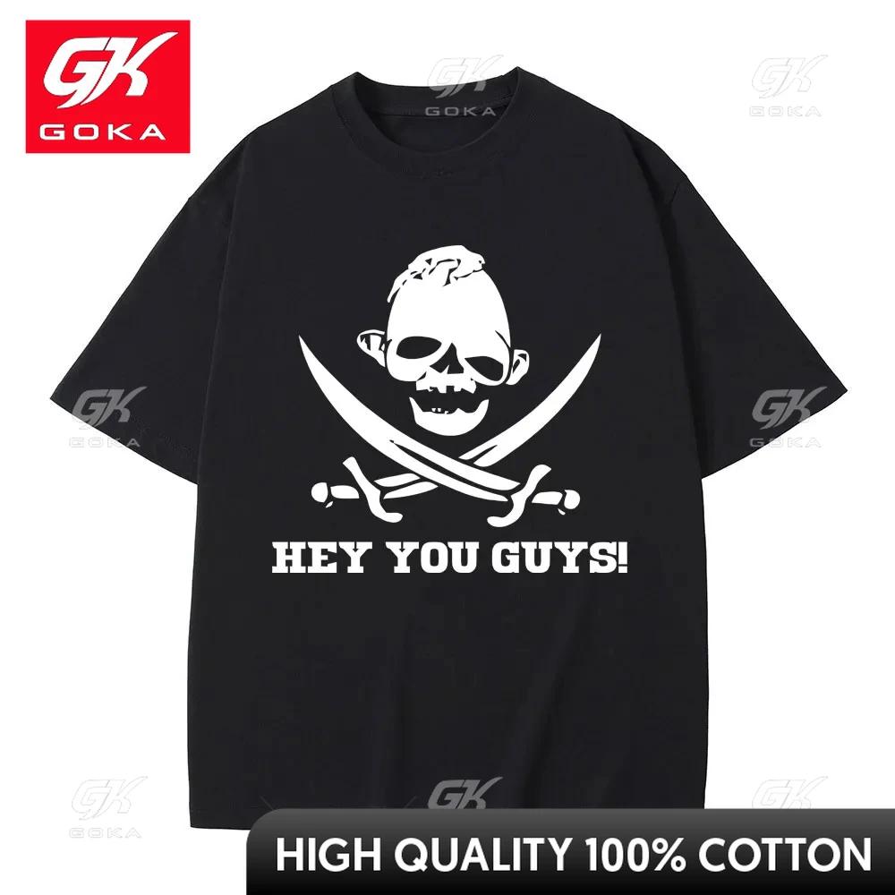 

Hey You Guys Skeleton Graphic Tshirt Unisex Women Vintage Gothic Rock Punk Streetwear Unisexs Hip Hop Oversized Short Sleeve Tshirt 3XL