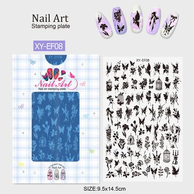 Nageldesign – Nail Art-Schablonen & Stempel