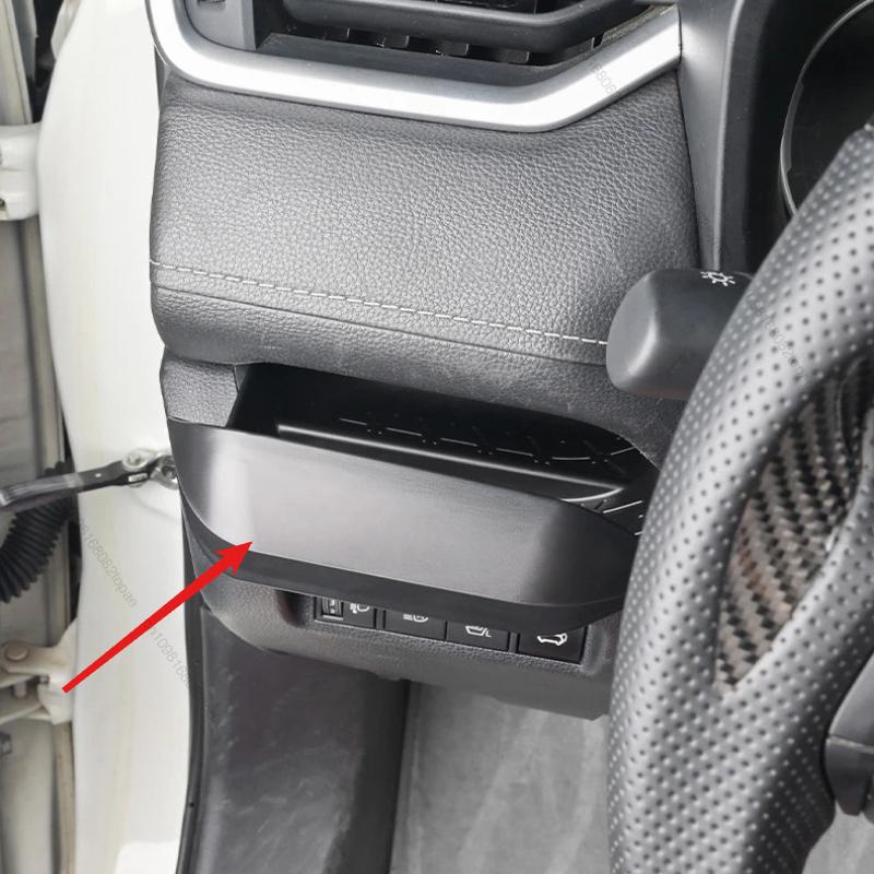 Car Driver Hidden Storage Box Tray Console Storage Glove Box Privacy Holder For Toyota RAV4 -2025 Interior Accessory