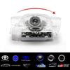 2 Pezzi Luci Proiettore di Benvenuto LED per Portiera Auto per Toyota Camry Avalon Corolla Hilux GT86 Luci Ombra Fantasma di Cortesia HD