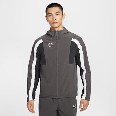 Куртки Nike Мужские Серые С капюшоном Умеренные Другое 2XL