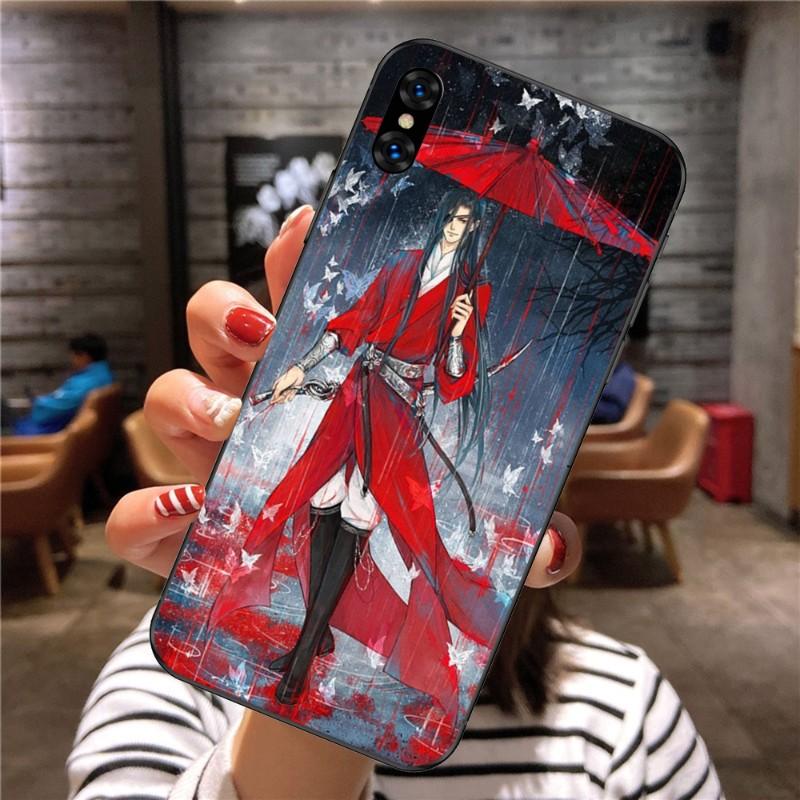 Tian Guan Ci Fu Čínský Kryt na Telefon Pro Xiaomi Mi 12 11T 10T 9T Lite Pro Ultra Note 10 Poco F3 F4 X4 GT Měkký Černý Kryt na Telefon