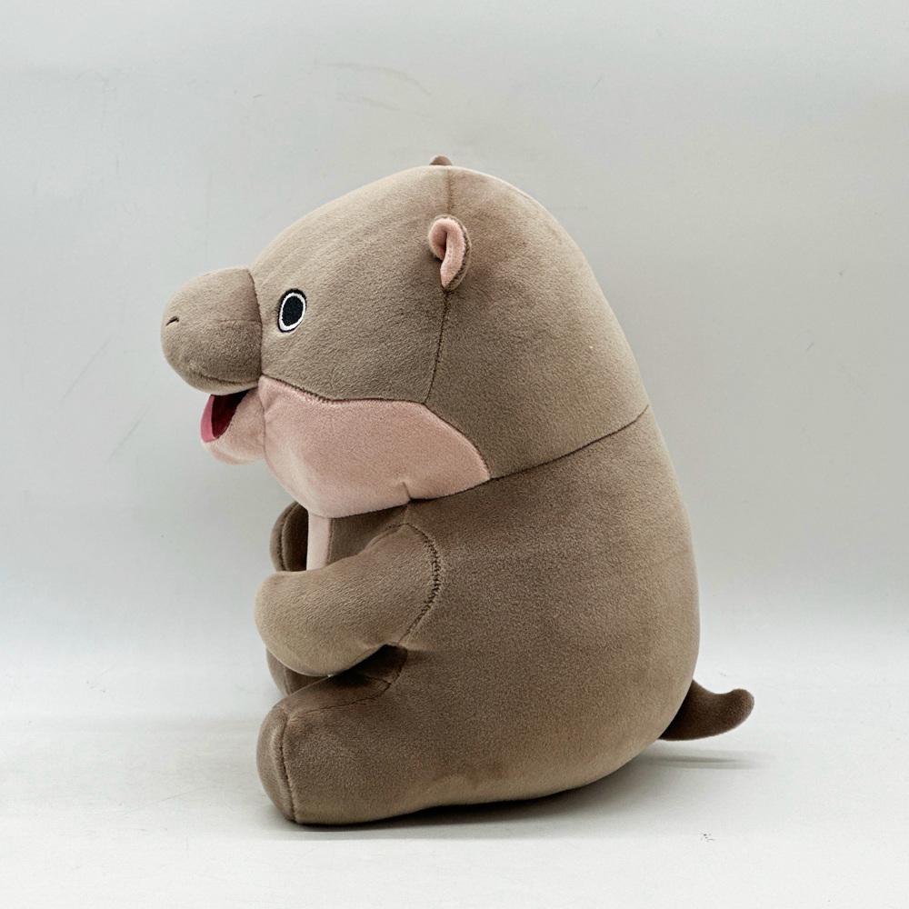 Kawaii Hippo Plush Toys Cartoon Stuffed Animals Soft Hippo Birthday Gifts Room Decor
