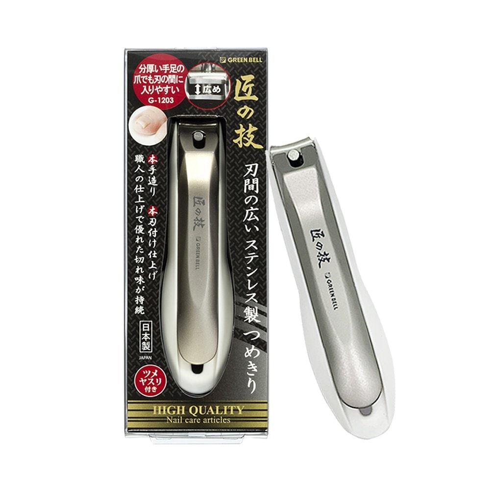 

G-1203 [Wide-blade stainless steel nail clipper]