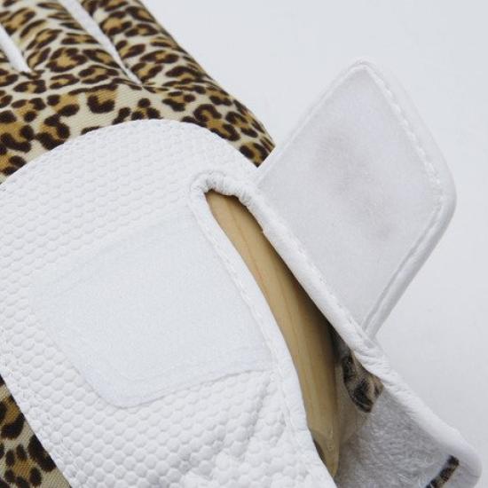 MIC 39 GOLF FIT39 Right Hand Size S Glove, Unisex, MGF-220N, (Left-Handed), Leopard/White,