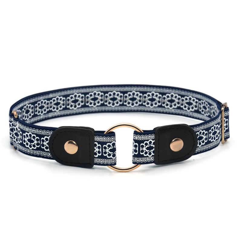 Fashionable Elastic Waist Belt For Women And Men With Metal Buckle For Casual And Office Wear