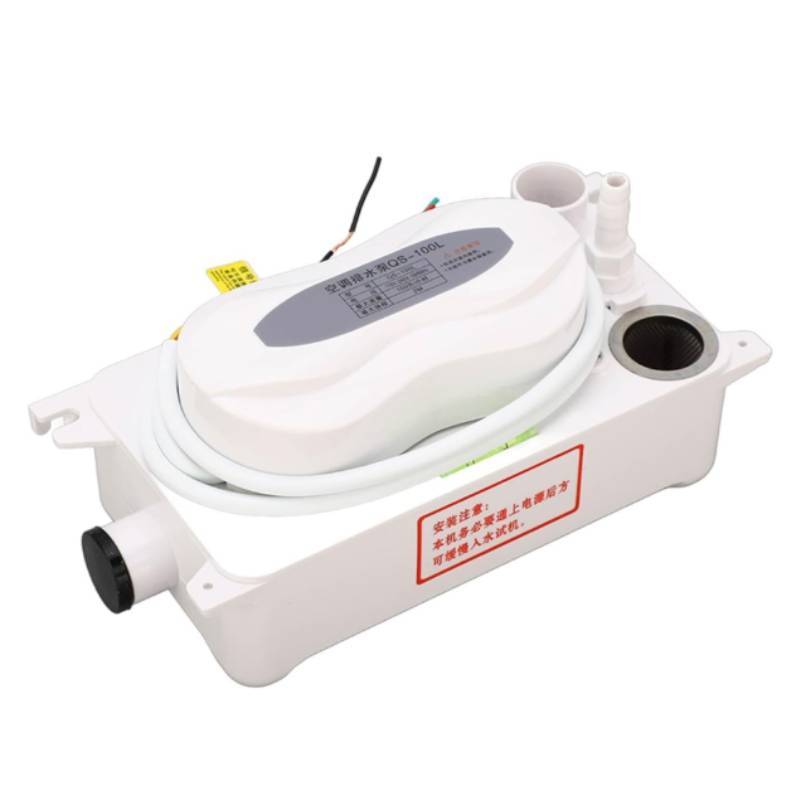 Qs-100l Wallmounted Drainage Pump For Central Ac With Automatic Water Removal For Household
